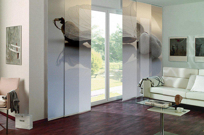 Японские шторы с 3d фотопечатью