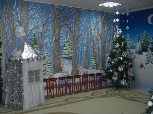 сказочный лес в детском садике