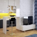 3d-настенные панели в интерьере