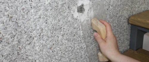 нанесение жидких обоев