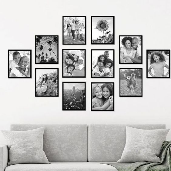 семейные черно белые фотографии