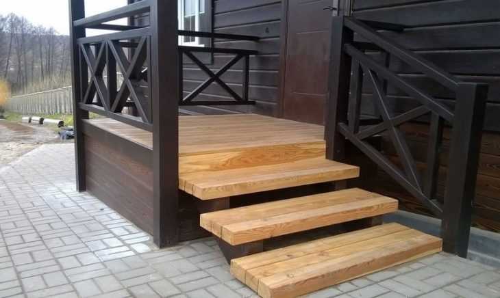Конструкция крыльца