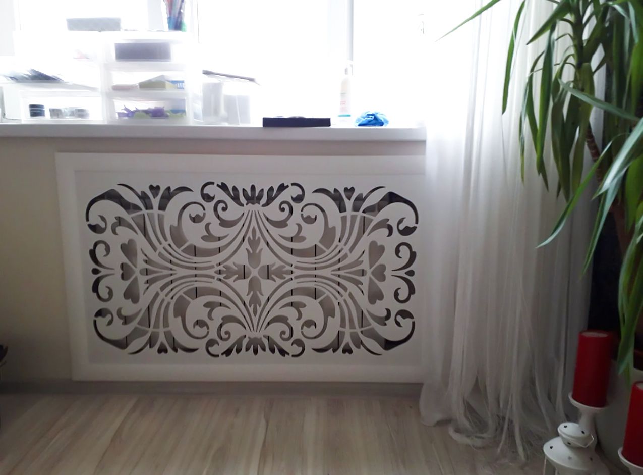 Металлический экран на батарею_2