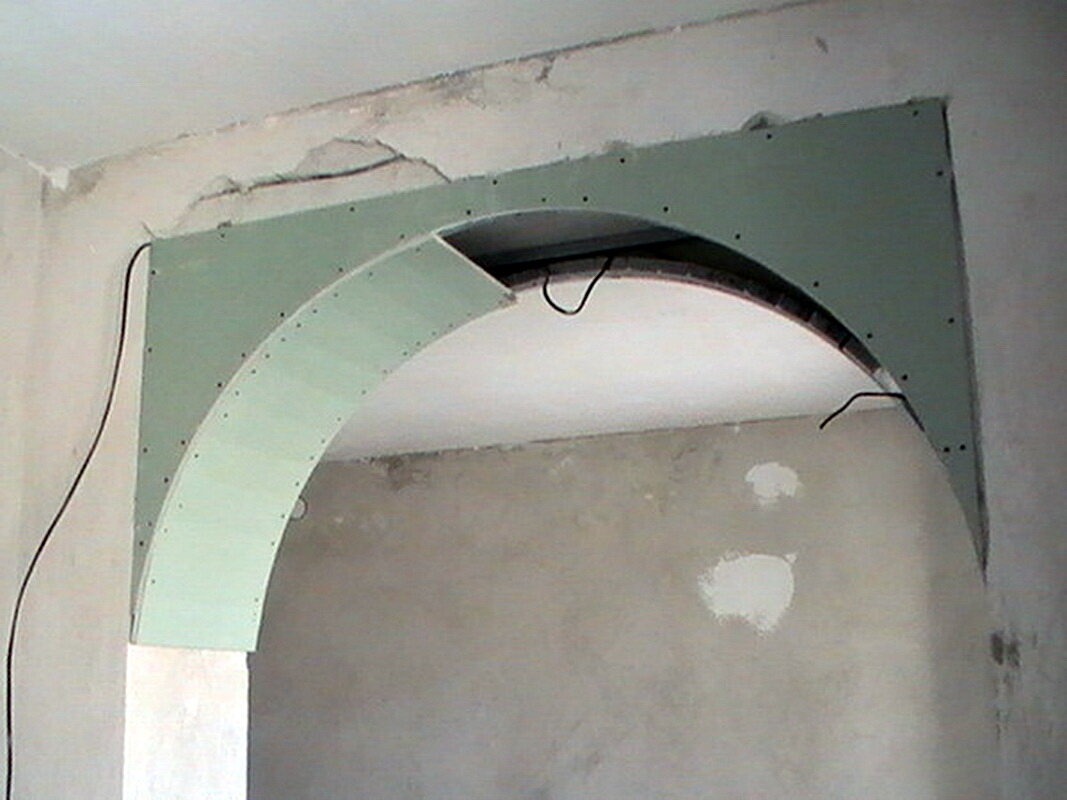 Арка своими руками: пошаговая инструкция (гипсокартон), 3 способа